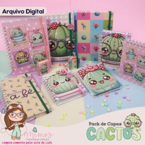 ARQ DIG - Pack de Capas - CACTOS